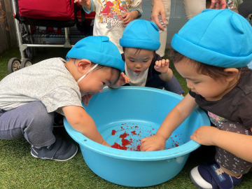 寒天気持ちいいね♪