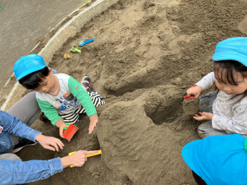 トンネルできた!