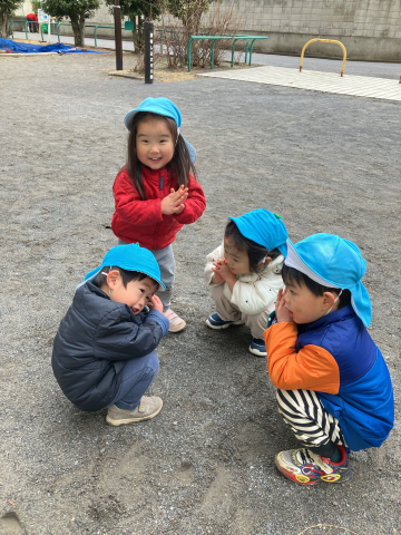 久しぶりの保育園!