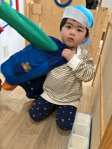 自分でできるよ!