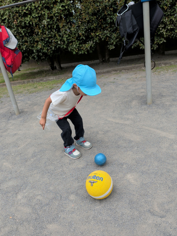 ボール遊び♪